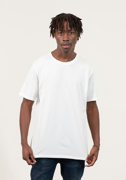 Sommerhemd Männer Boho Stil Kurzarm in Blau mit Ethno Muster